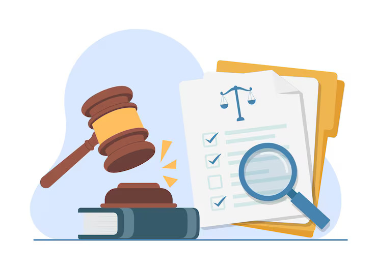 legal-policy-document-with-judge-hammer-stock-illustrationxa_1038821-2543